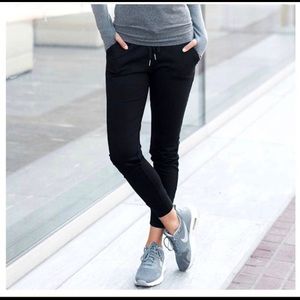 ZYIA Black Unwind Joggers